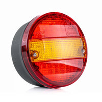 LED ADR achterlicht, rood-gele lens, D-homologatie, 12-24v | VC-5500