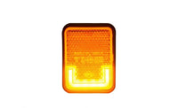 LED markeringslicht neon amber met beugel | 12-24v | 50cm. kabel | MV-3500A