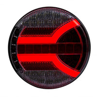 LED achterlicht met dynamisch knipperlicht | 12-24v | 150cm. kabel | V14C4-140D