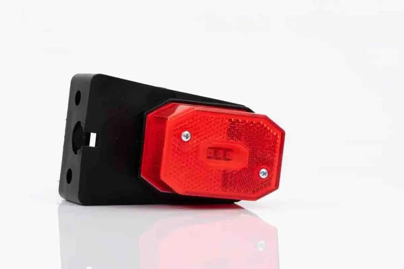 LED markeringslicht rood | 12-24v | 50cm. kabel | MV-2760R