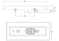 LED ADR achterlicht rechts verticaal 12-24v 7-PIN's + 2x SS
