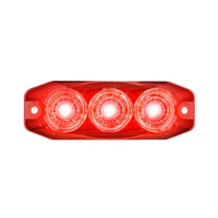 LED compact achterlicht, remlicht | 12-24v | (rode lens) | 11RM
