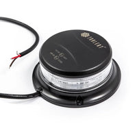 LED Zwaailamp | amber | met heldere lens | 12-24v | R65 | 3-bouts | S07ZL601AC
