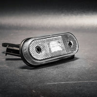 LED markeringslicht wit | 12-24v | 50cm. kabel | MV-1400W