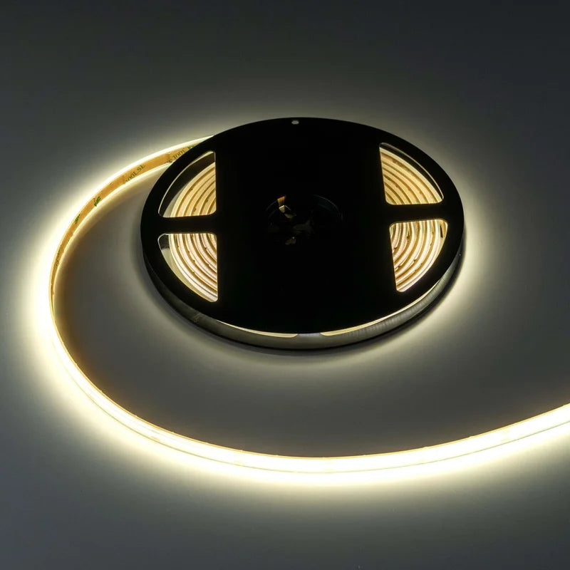LED strip op rol 5m | 24v | Neon-effect | wit | IP68