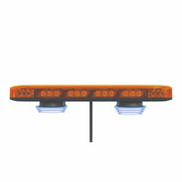 Compacte R65 Amber lens minibar 12-24V magneet montage | MLB380R65AAM-MM