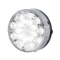 LED achteruitrijlicht rond, transparante lens 12-24v 50cm kabel | VC-5410