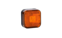 LED markeringslicht amber 12-24v 45cm kabel | MV-4200A