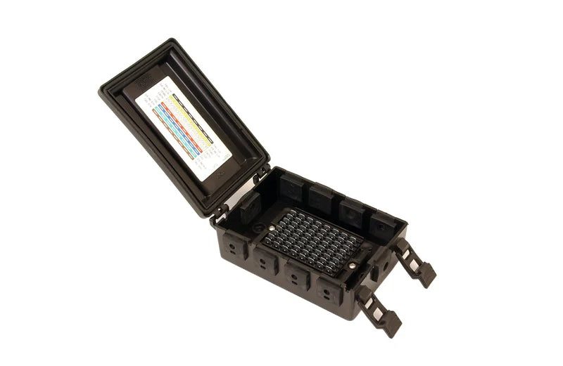 Connectionbox laag model 8x ingang IP54