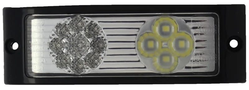 LED ADR compact mist-achteruitrijlicht horizontaal+verticaal montage 12-24v
