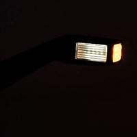 Links | LED breedtelamp | schuine steel | 12-36v | 30cm. kabel | MB-1451