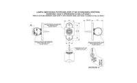 LED breedtelamp rood-wit-amber | 12-24v | 50cm. kabel | MB-4700RWA