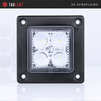 LED Achteruitrijwerklamp | 12 watt | 660 lumen | 12-24v | ECE-R23 | 73120BM