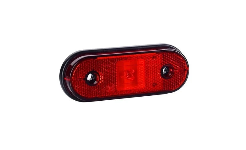 LED markeringslicht rood 12-24v 50cm kabel | MV-6400R