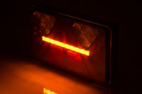 LED neon achterlicht rechts 12-24v 8-PIN's | VC-5102B8