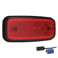 LED markeringslicht rood | 12-24v | 0,75mm². connector | MV-1210R