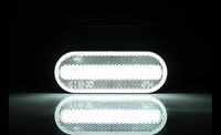 LED markeringslicht wit | 12-24v | 50cm. kabel | MV-5000W