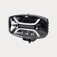OZZ XO 1 LED verstraler | Zwart-Ovaal | 8160 lumen | 88105