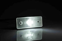 LED markeringslicht wit | 12-24v | 50cm. kabel | MV-5650W