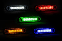 LED decoratielicht inbouw-lang groen 12-24v 0,15m. kabel | MV-2400LG