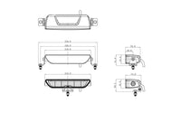 OZZ XB1 8 wit LED bar