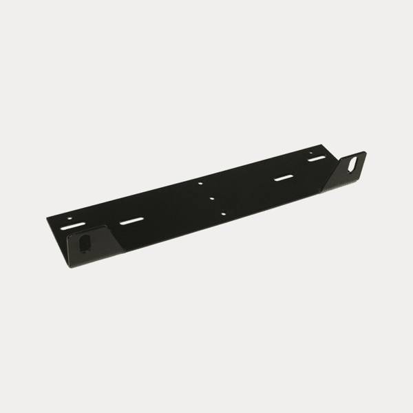 Lampenhouder voor twee 7"of 9" verstralers, zwart