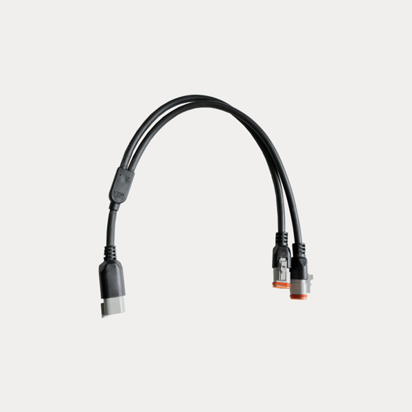 Adapter/splitter OZZ DT3: 1x DT3 naar 2x DT3