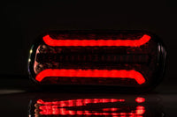 LED achterlicht met dynamisch knipperlicht &amp; kentekenverlichting | 12-24v | 5-PIN | VC-2330B5