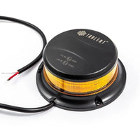 LED Zwaailamp amber met amber lens | 12-24v | 3-bouts | R65 | S07ZL601AA