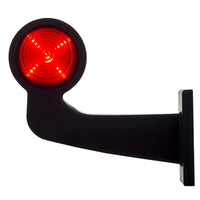 rechts | LED pendellamp | haakse steel | heldere lens | 12-24v | MB-1012RA