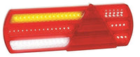 LED slimline achterlicht zonder kentekenverlichting | 12-24v | 40cm. kabel | EU390L