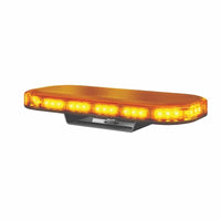 Compacte R65 Amber lens minibar 12-24V vaste montage | MLB380R65AAM