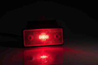 LED markeringslicht rood | 12-24v | 50cm. kabel | MV-5650R