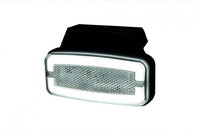 LED markeringslicht wit met beugel | 12-24v | 50cm. kabel | MV-4950W