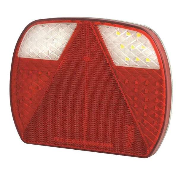LED slimline achterlicht zonder kentekenverlichting | 12-24v | 40cm. kabel | EU200R