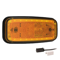 LED markeringslicht amber | 12-24v | 1,5mm². connector | MV-1220A