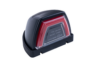 LED toplamp neon rood 12-24v, 50cm kabel