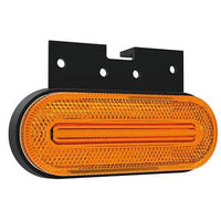 LED zij-markering met knipperlichtfunctie | 12-24v | 50cm. kabel | M10ZK-150A