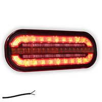 LED compact achterlicht met dynamisch knipperlicht | 12-24v | VC-320