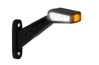 Rechts | LED breedtelamp | 12-36v | 30cm. kabel | rood-wit-amber | MB-1462RWA