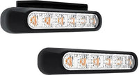 R65 LED flitser 6 LED's Amber | 10-30v | S10F6200A