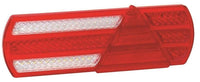 LED slimline achterlicht zonder kentekenverlichting | 12-24v | 40cm. kabel | EU390L
