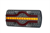 LED neon achterlicht met kentekenverlichting | 12-24v | 2,0m kabel | VC-3650