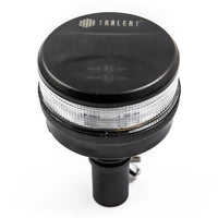 LED R65 Zwaailamp amber met heldere lens | 12-24v | DIN-voet | S07ZL602AC