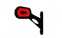 LED breedtelamp links rood-wit-amber 12-24v 50cm kabel | MB-2731RWA