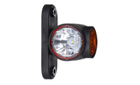 LED breedtelamp rood-wit-amber | 12-24v | 50cm. kabel | MB-4800RWA