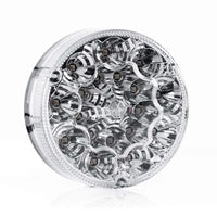 LED achterlicht rond, transparante lens 12-24v 50cm kabel | VC-5400