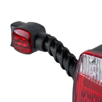 LED Trailerlamp links met breedtelicht 12-24v kabelingang | VC-7111