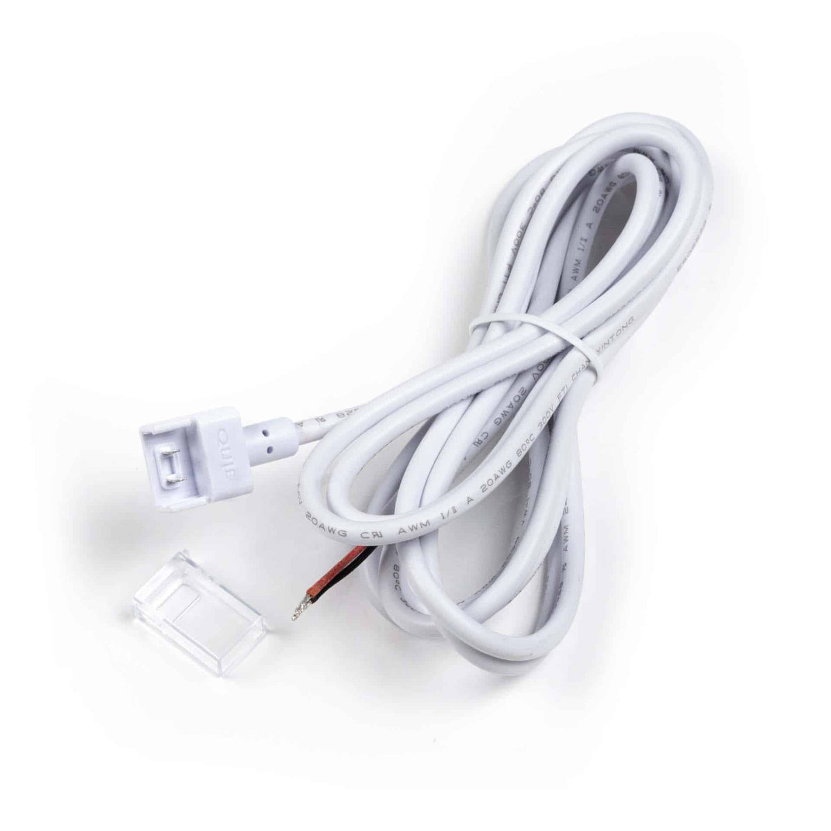 Klik-connector IP68 tbv LED strip (conn. - 200cm kabeleind)