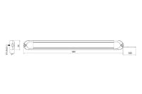 LED interieurverlichting 68cm - 12-24v - motion - 50cm kabel | BS-2068